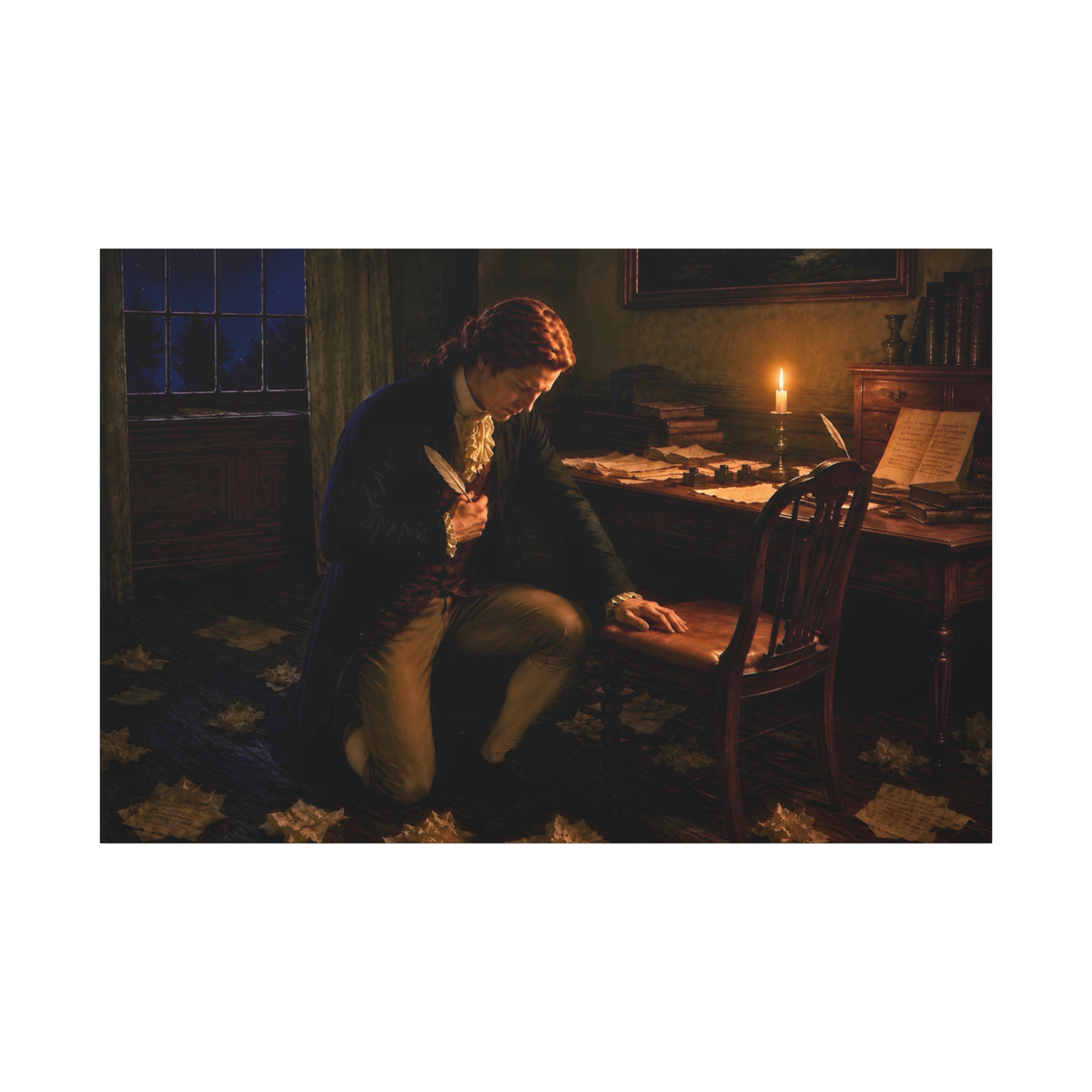 “Endowed By Their Creator” Stretched Canvas Print - Our Story