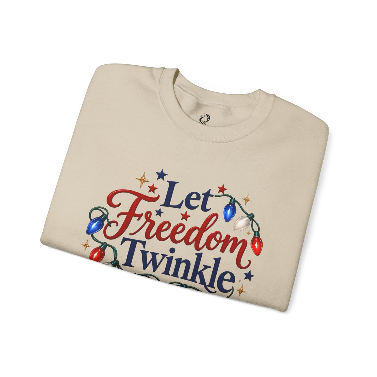 “Let Freedom Twinkle” Crewneck Sweatshirt - MFA Christmas