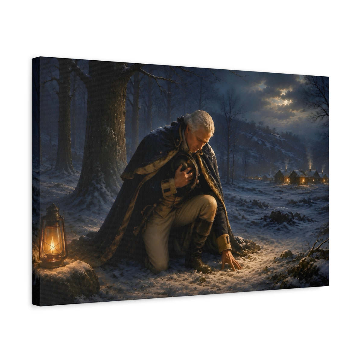 “The Hand of Providence” Stretched Canvas Print - Our Story