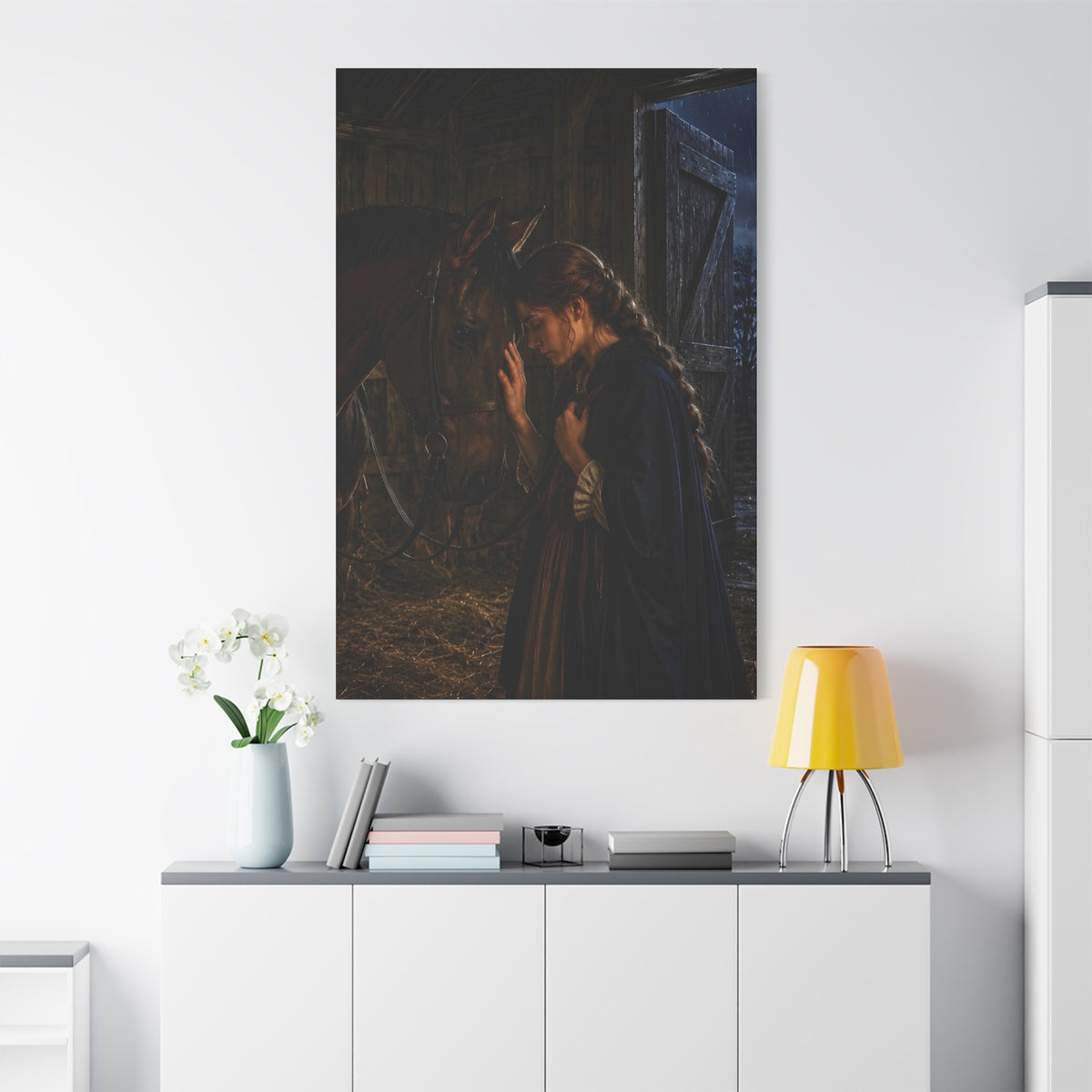 “I Can Ride” Vertical Stretched Canvas Print - Our Story