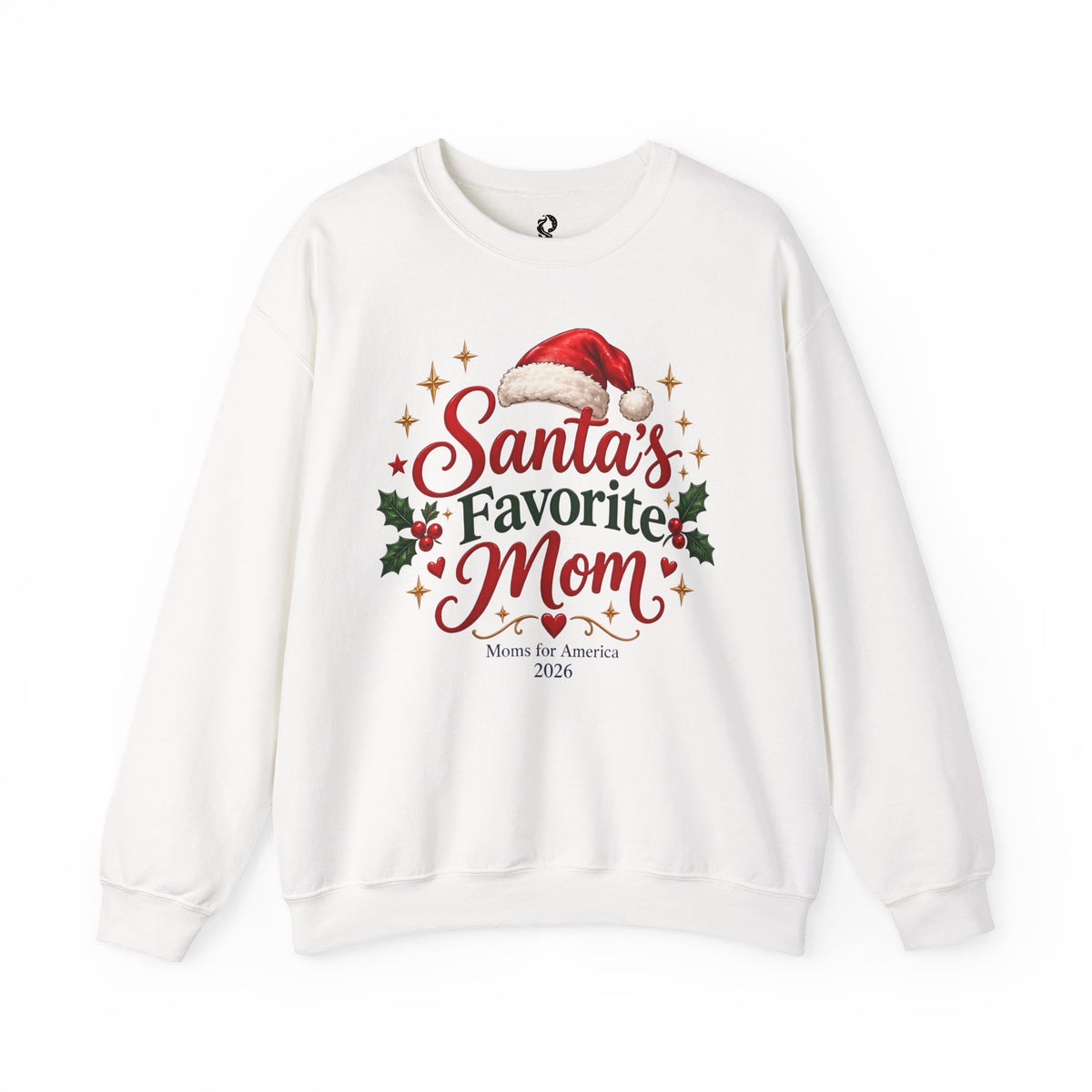 “Santa’s Favorite Mom” Crewneck Sweatshirt - MFA Christmas