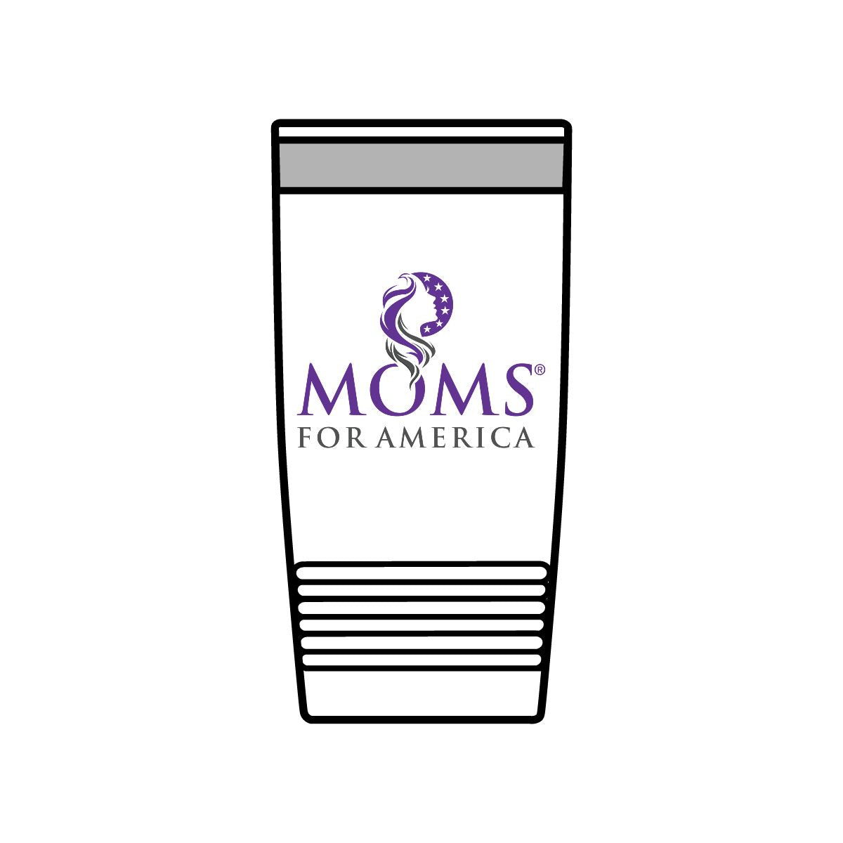 20oz Insulated Tumbler — Moms for America / Mama Bear Travel Mug