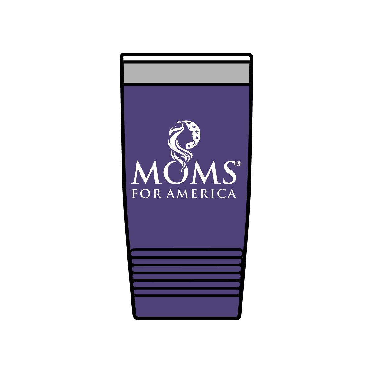 20oz Insulated Tumbler — Moms for America / Mama Bear Travel Mug