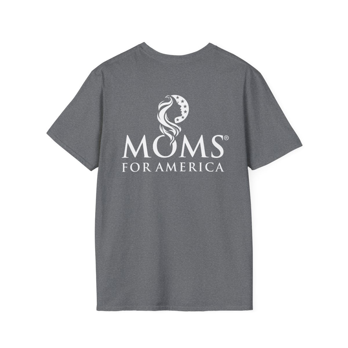 Raising Patriots T‑Shirt — Moms For America Patriotic Tee
