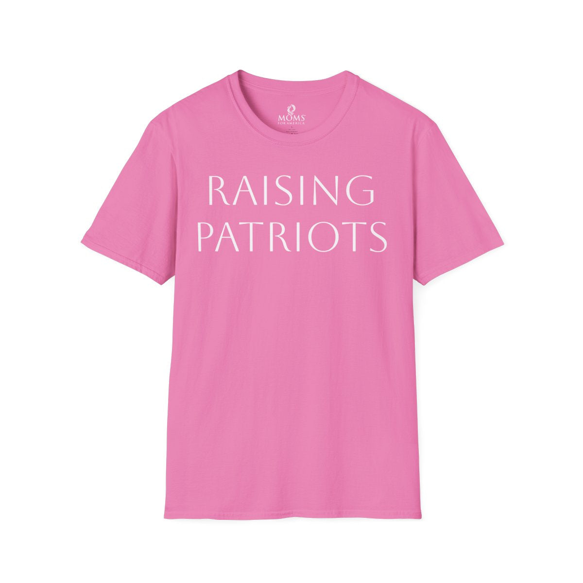 Raising Patriots T‑Shirt — Moms For America Patriotic Tee