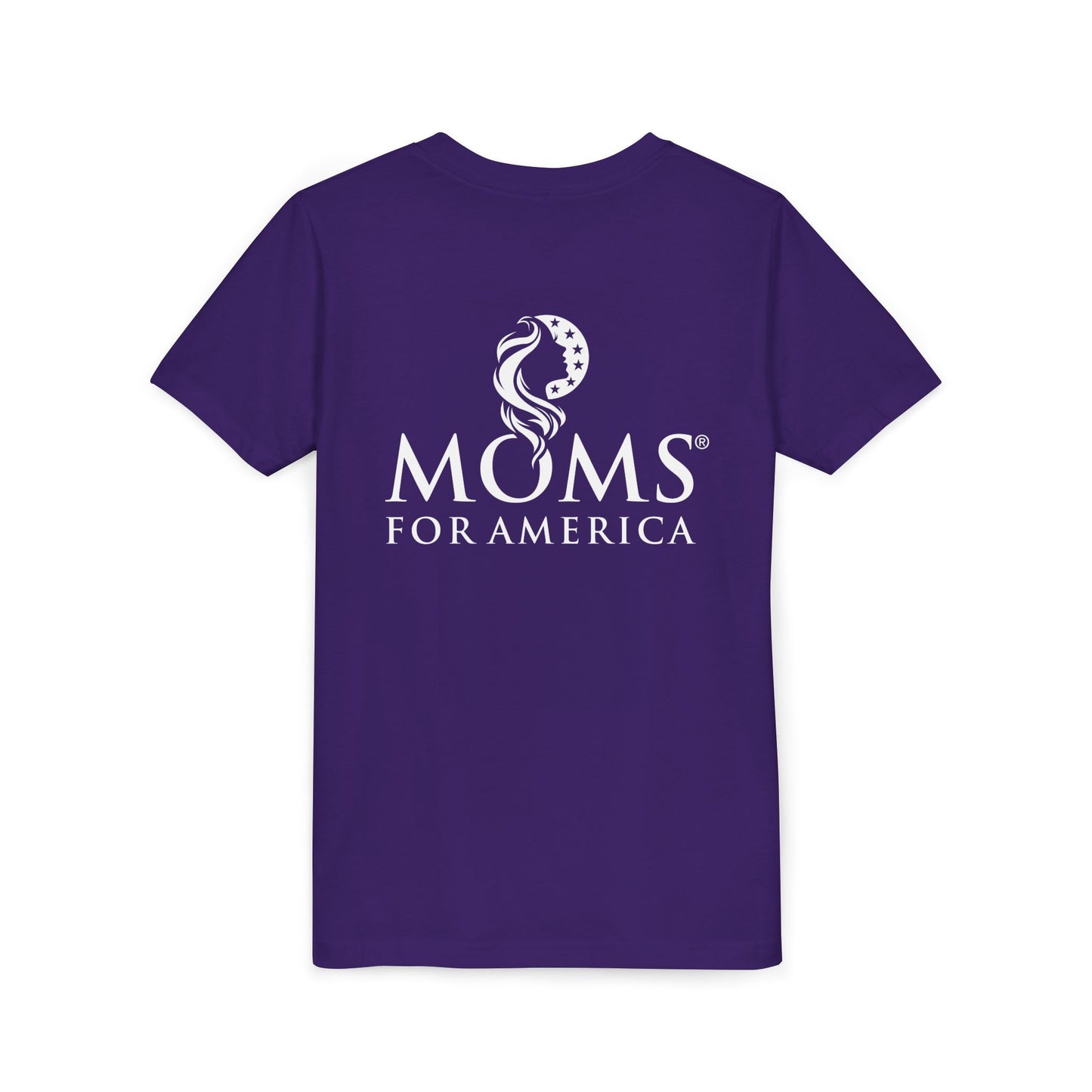 Youth Tee - "Patriot" Moms For America Logo Kids Shirt