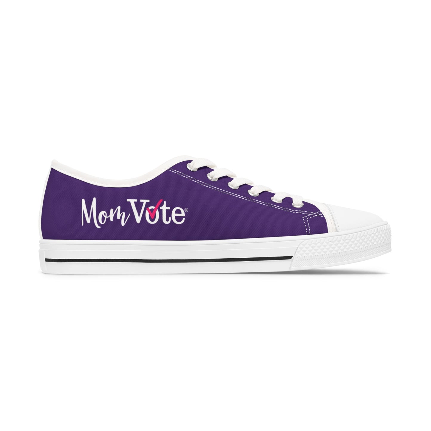 MomVote Walk-a-Thon Low-Top Canvas Shoes - MomVote