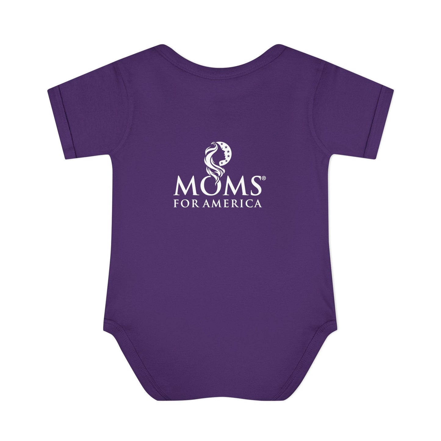 "Patriot" Baby Onesie with Moms for America Logo