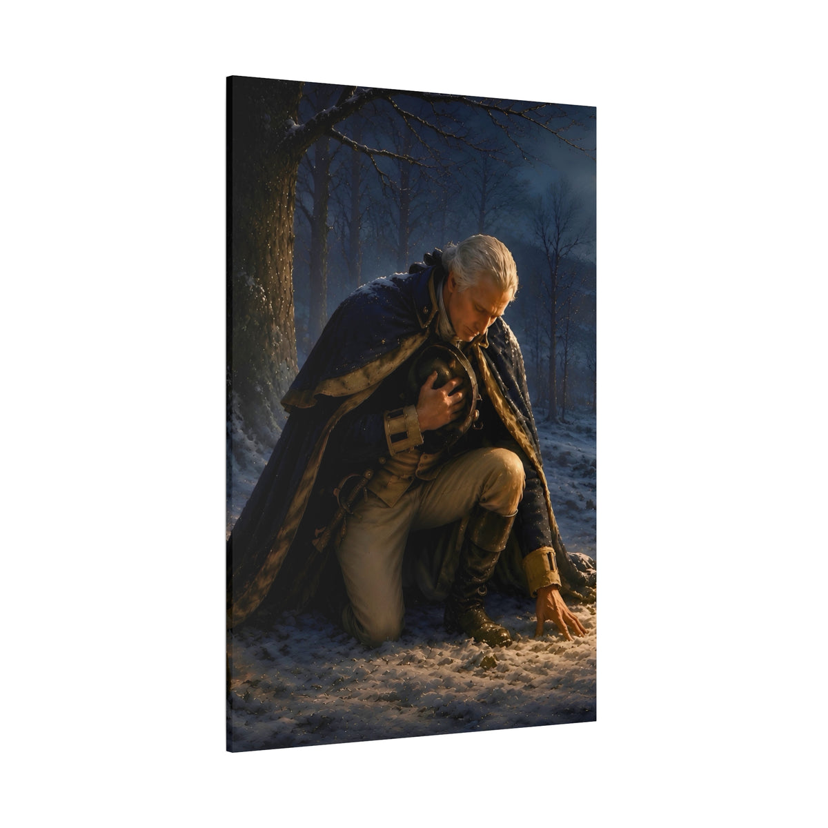 “The Hand of Providence” Vertical Stretched Canvas Print - Our Story