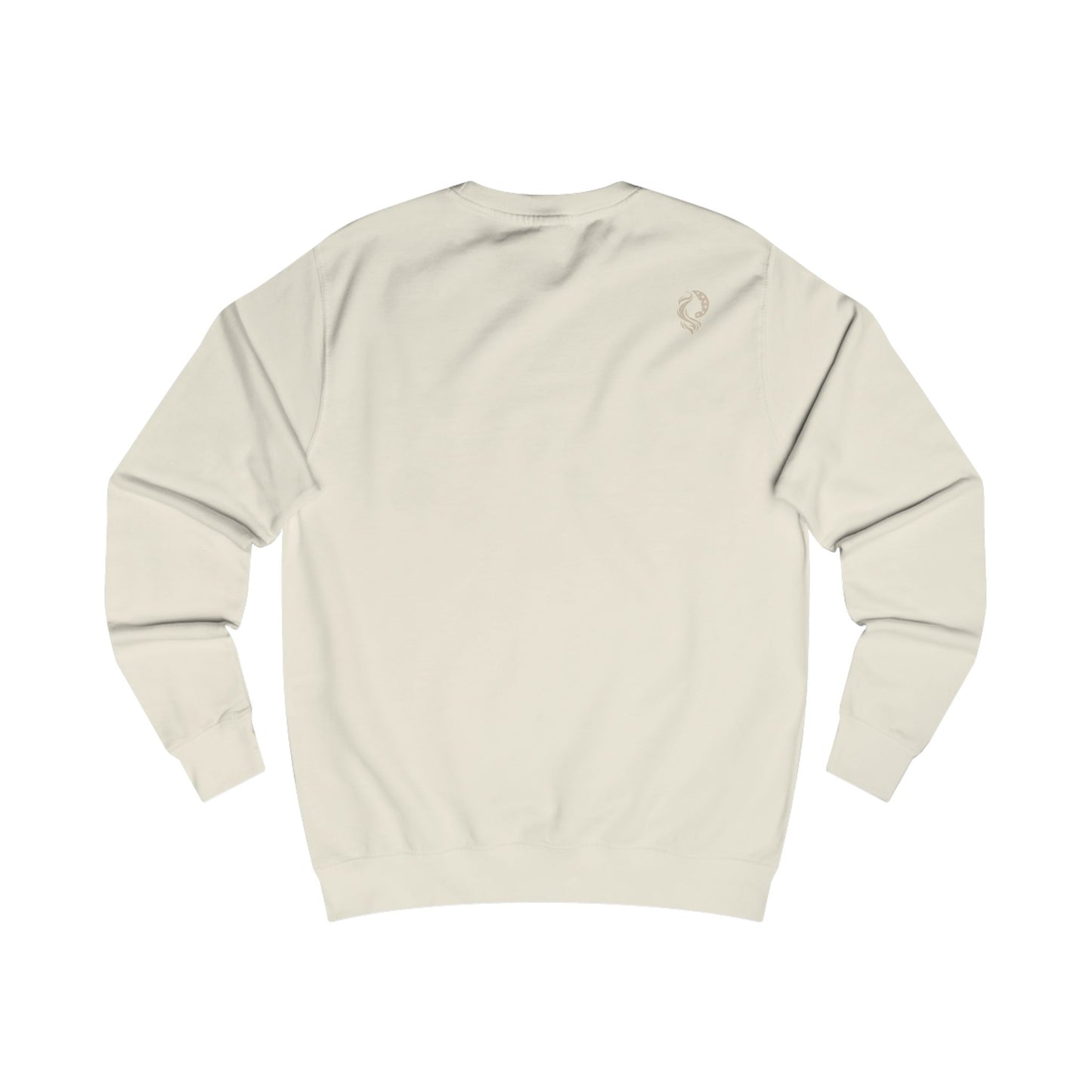"This Mama Prays" Crewneck Sweatshirt — Neutral tone-on-tone print