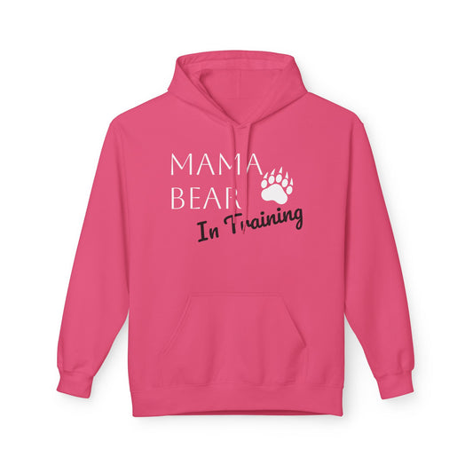 Future Mama Bear Hoodie — "MAMA BEAR in training" Pullover with Moms For America Logo