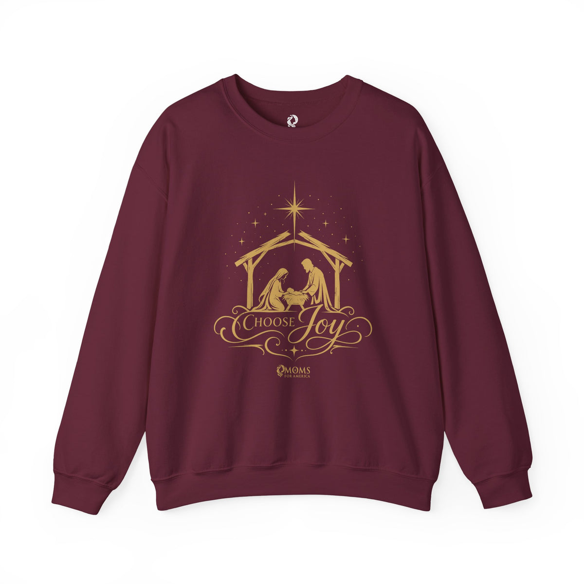 “Choose Joy” Crewneck Sweatshirt - MFA Christmas