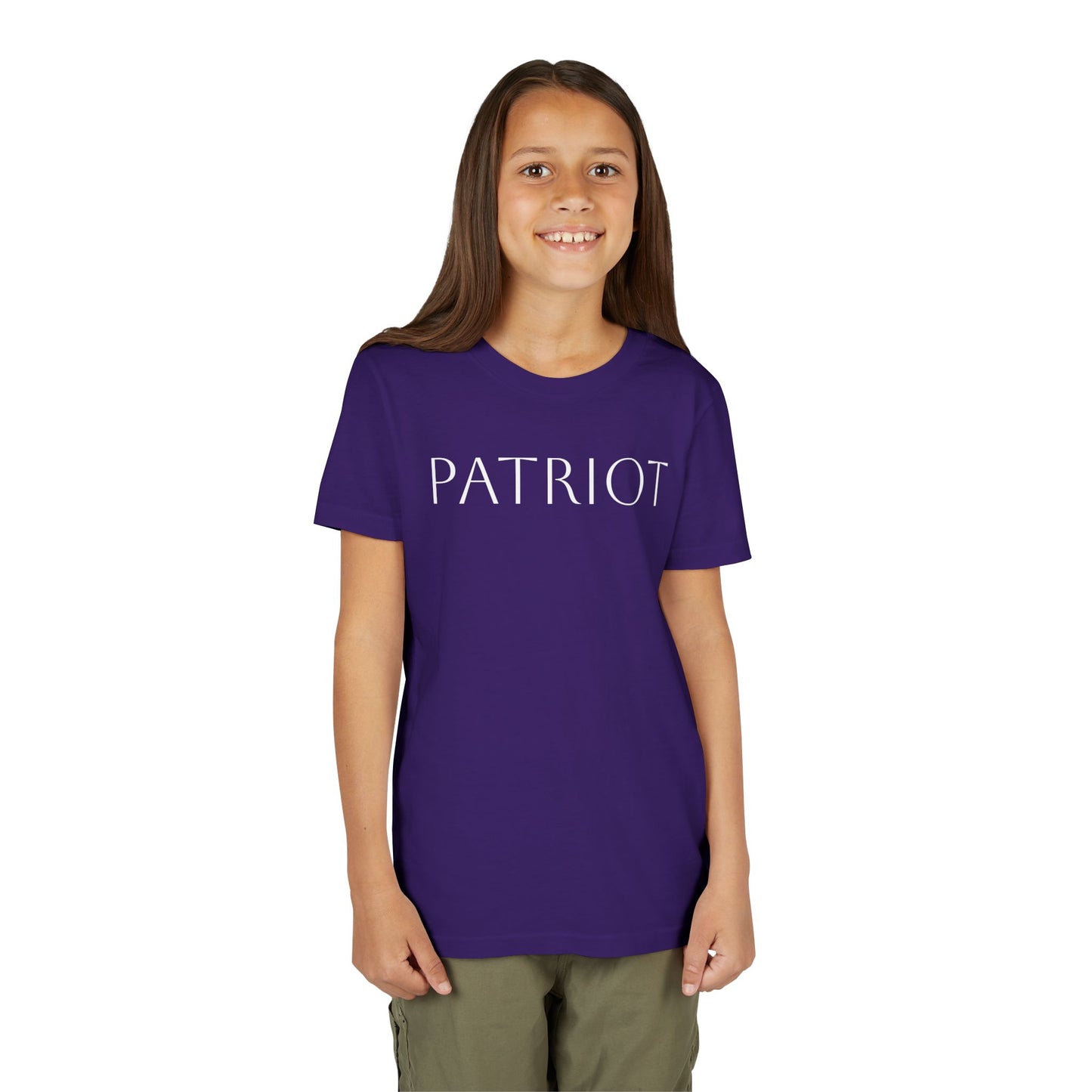 Youth Tee - "Patriot" Moms For America Logo Kids Shirt