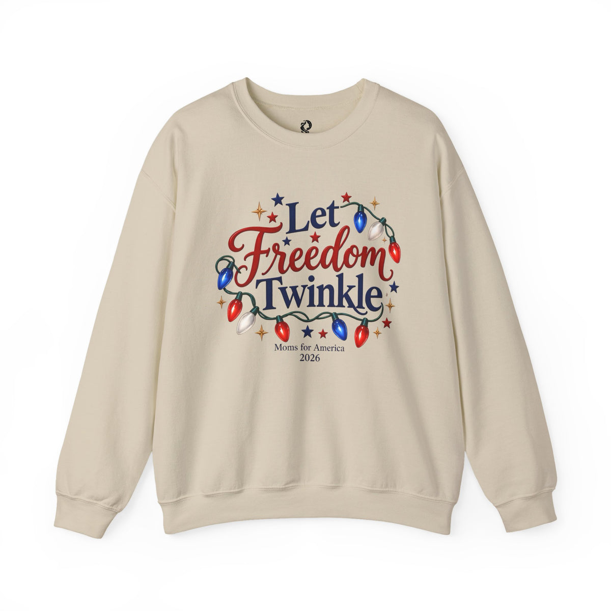 “Let Freedom Twinkle” Crewneck Sweatshirt - MFA Christmas