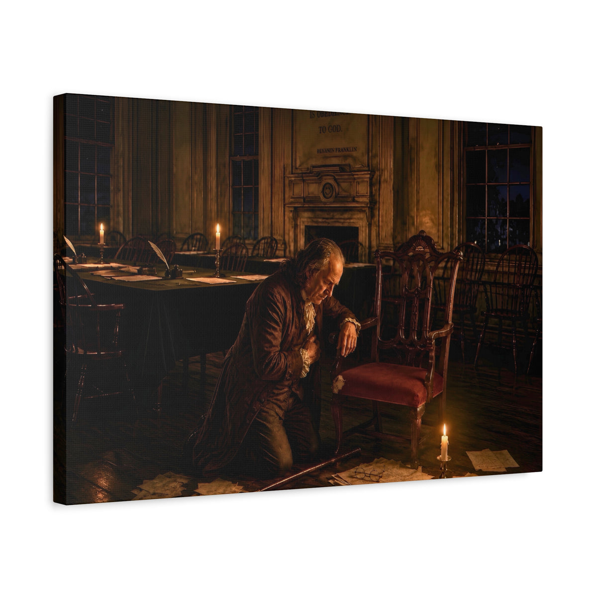 “The Affairs of Men” Stretched Canvas Print - Our Story
