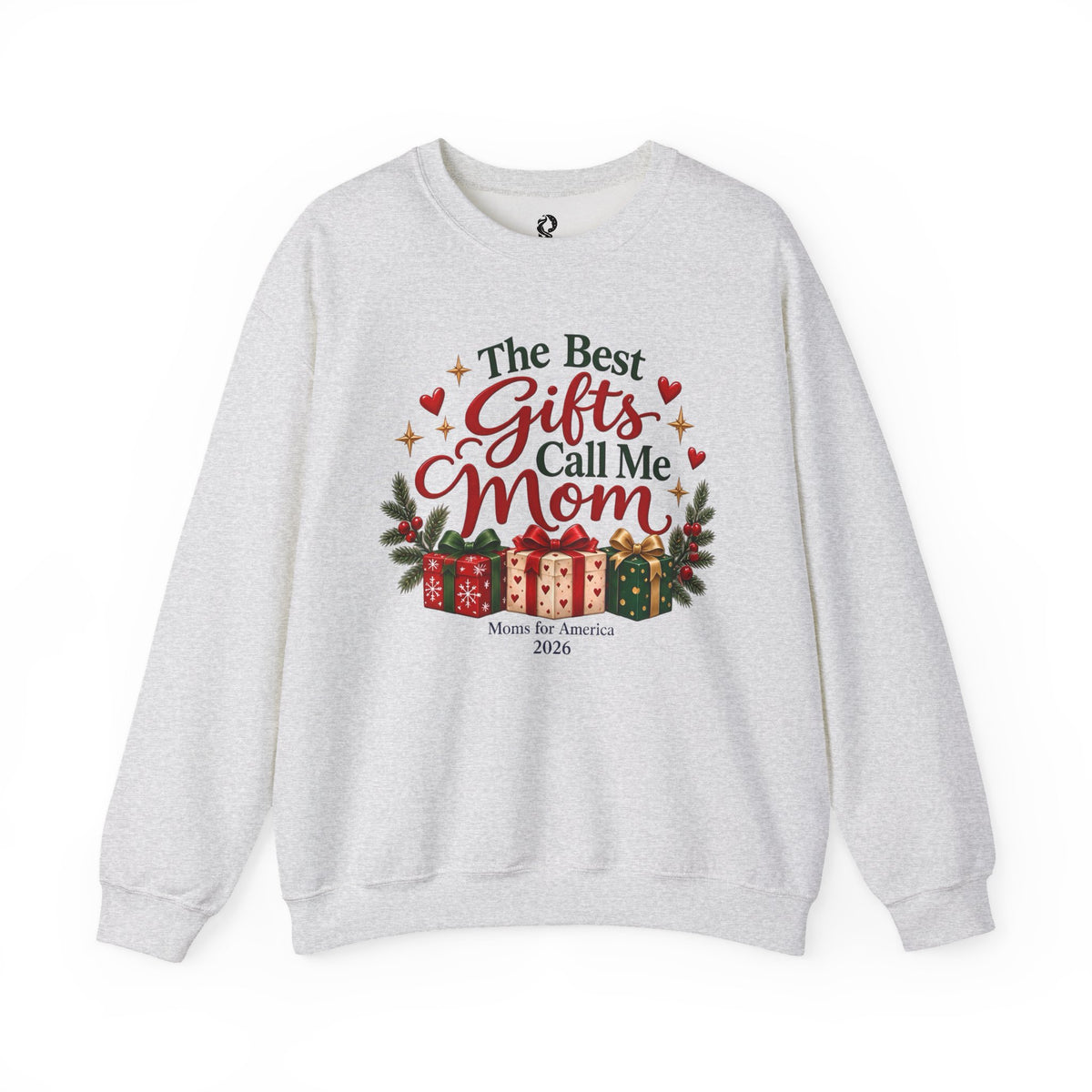 “The Best Gifts Call Me Mom”Crewneck Sweatshirt - MFA Christmas