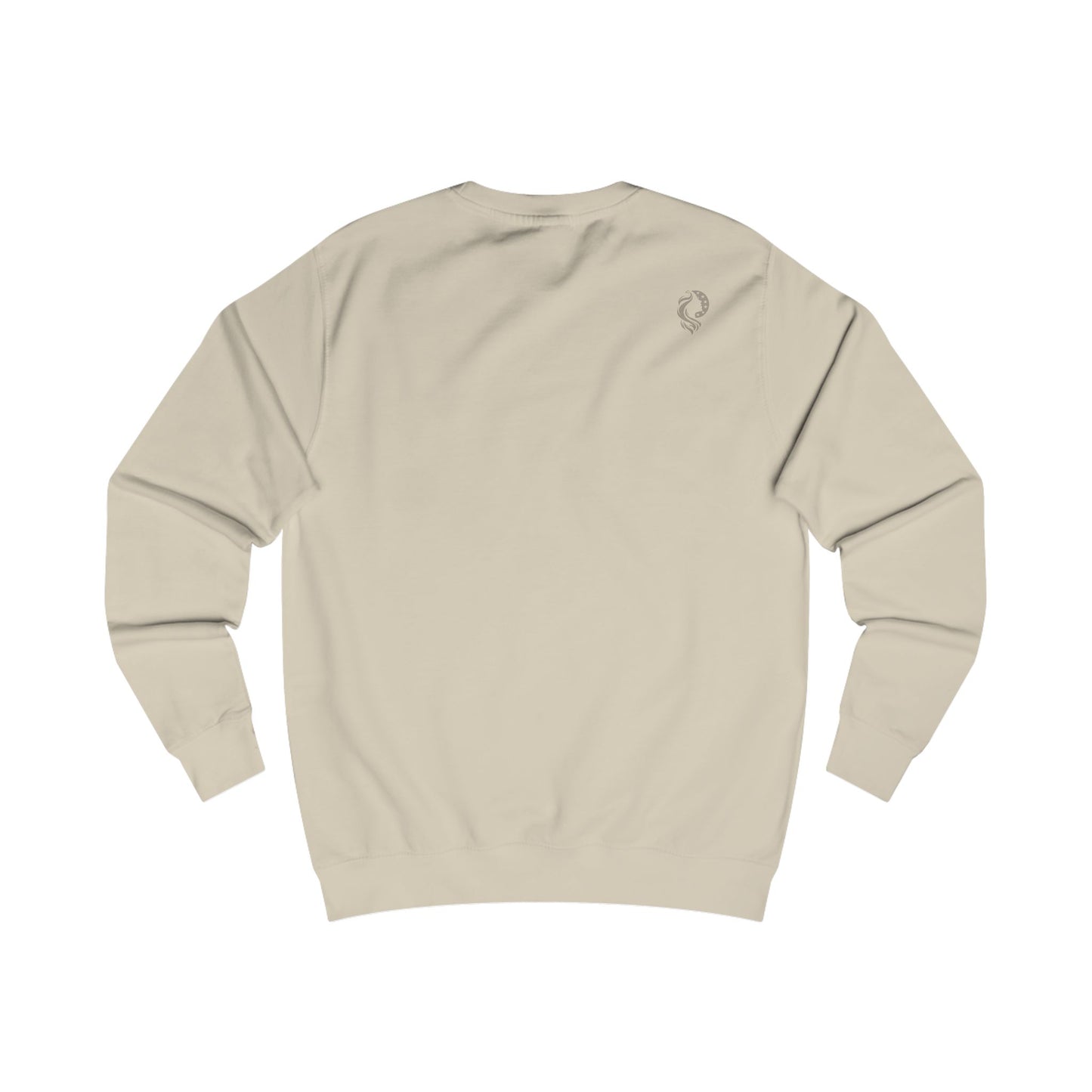 "This Mama Prays" Crewneck Sweatshirt — Neutral tone-on-tone print