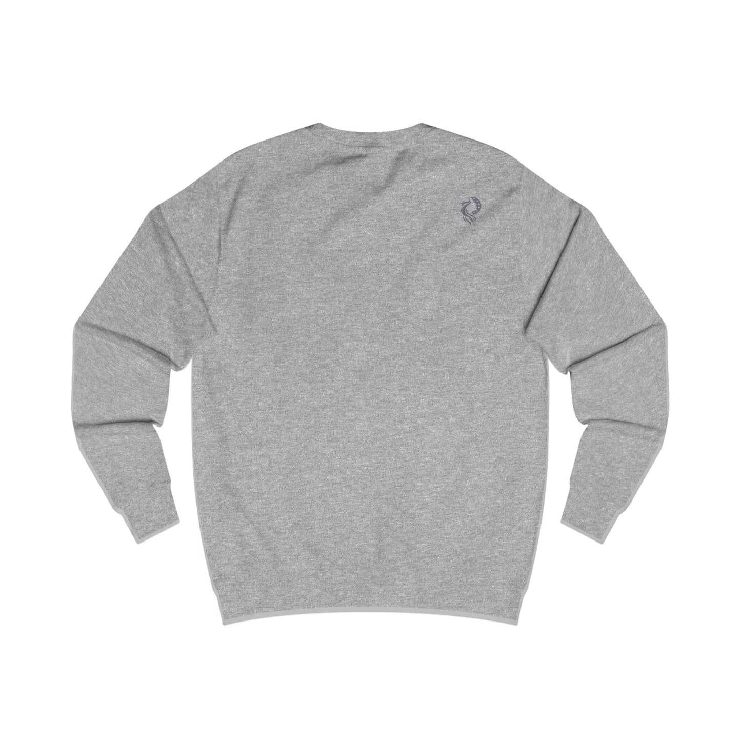 "This Mama Prays" Crewneck Sweatshirt — Neutral tone-on-tone print