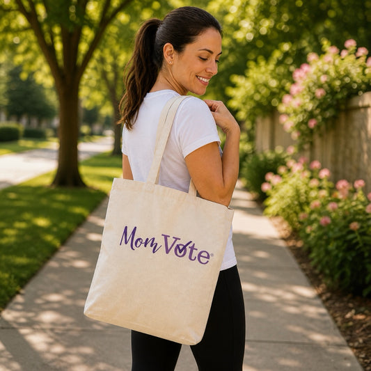 Moms for America Cotton Tote — MomVote