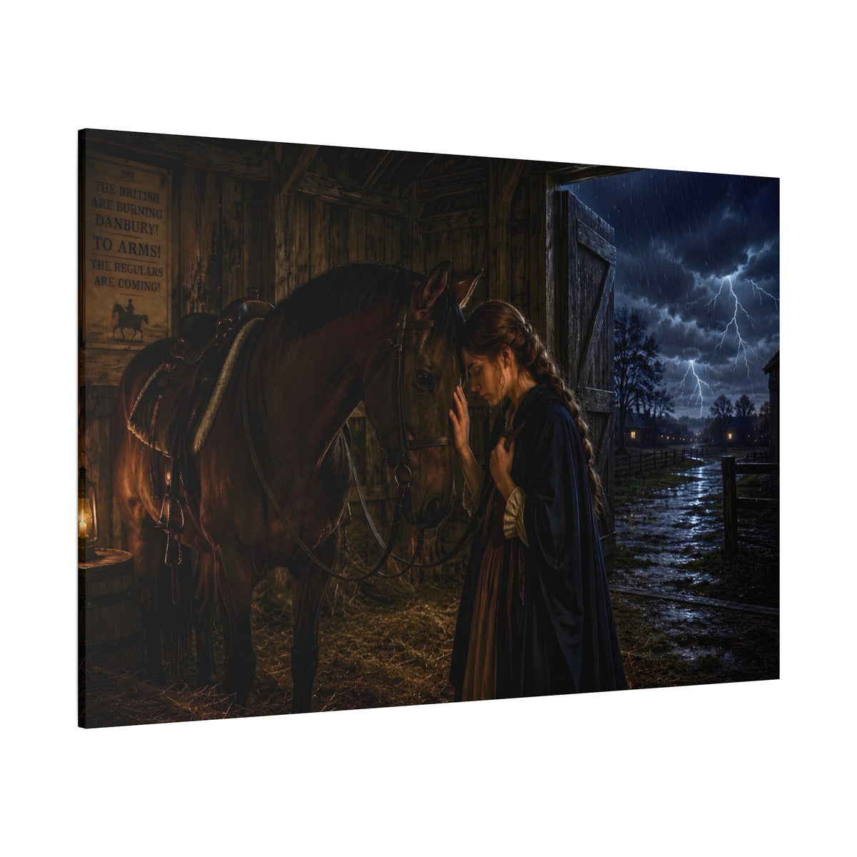 “I Can Ride” Stretched Canvas Print - Our Story