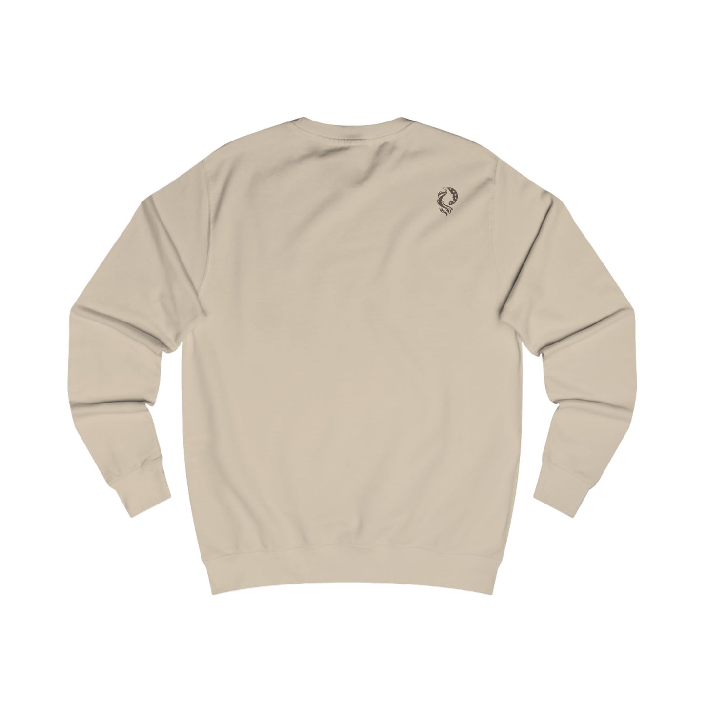 "This Mama Prays" Crewneck Sweatshirt — Neutral tone-on-tone print