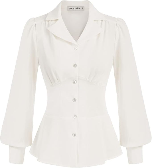 Grace Karin Long Sleeve Blouse
