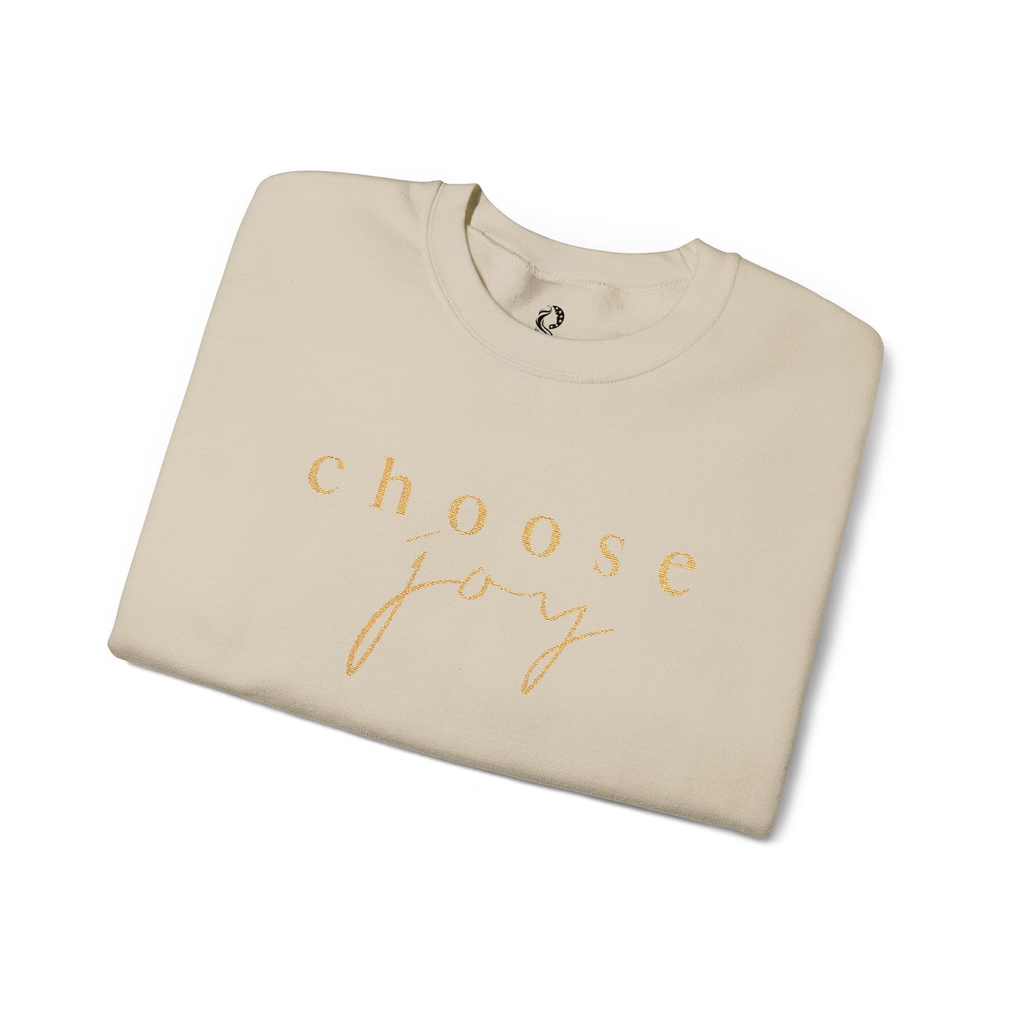 Choose Joy Crewneck Sweatshirt — Positive Quote Pullover