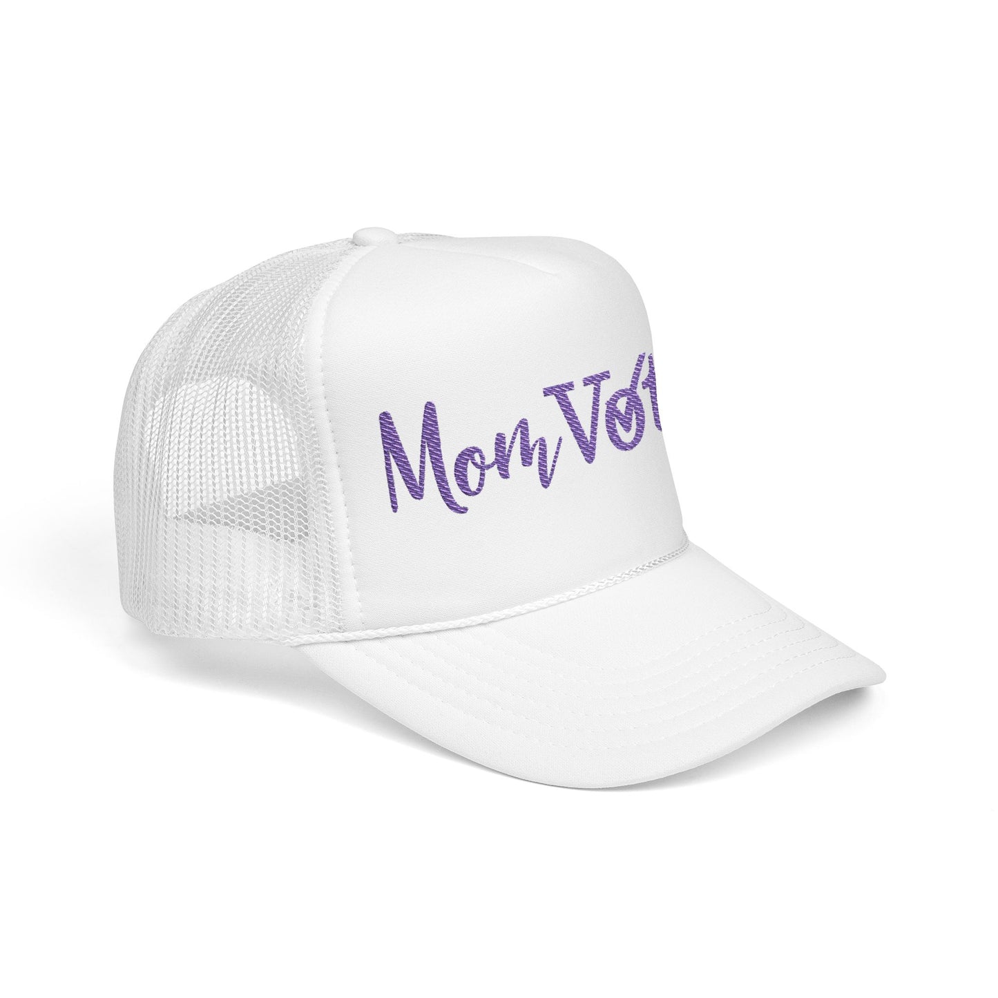 Embroidered Mom Vote Trucker Hat — MomVote