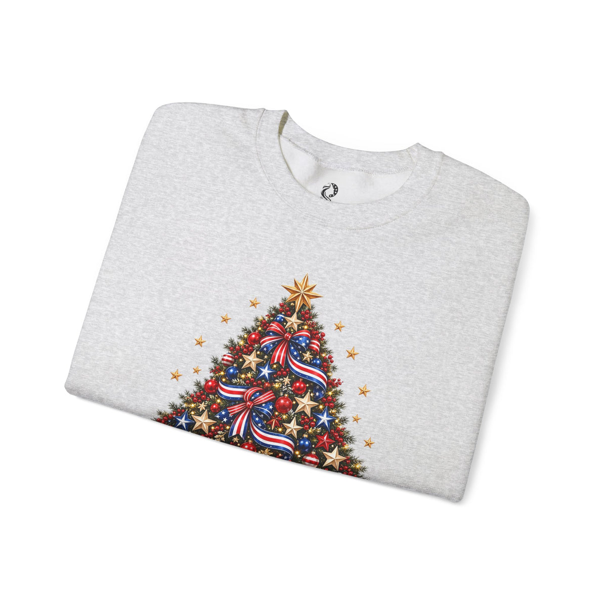 “Merry Christmas, America”Crewneck Sweatshirt - MFA Christmas