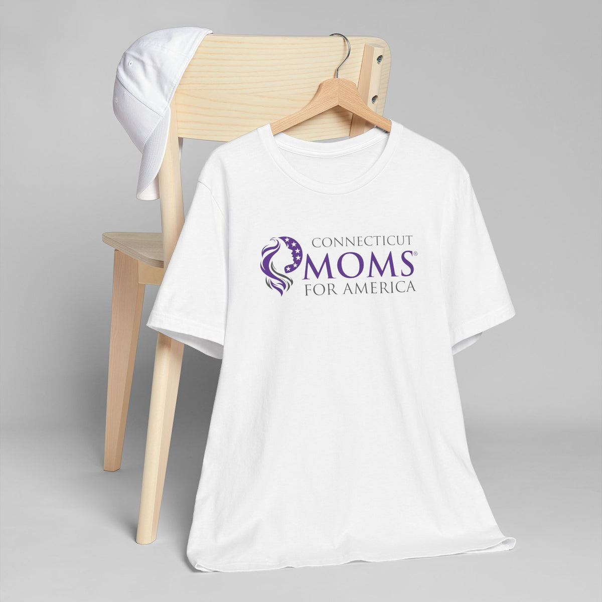 Connecticut Moms for America Logo T-Shirt