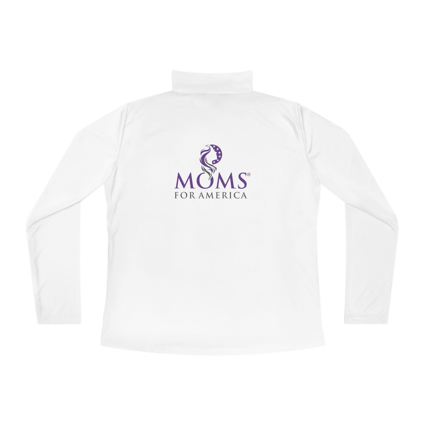 Moms Walk-a-Thon Ladies' Quarter-Zip Pullover — MomVote
