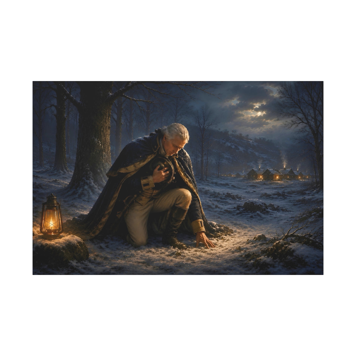 “The Hand of Providence” Stretched Canvas Print - Our Story