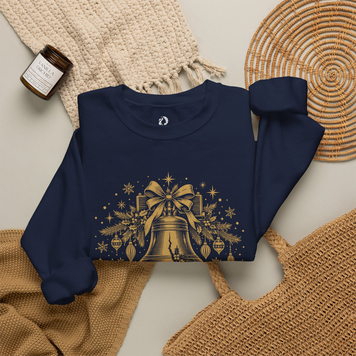 “Fa la la la Liberty” Crewneck Sweatshirt - MFA Christmas