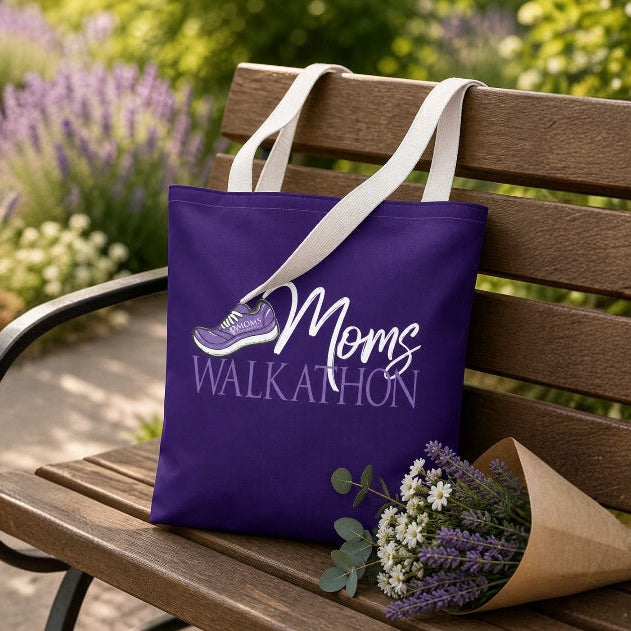 Purple Mom Walkathon Tote - MomVote