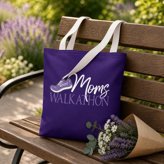 Purple Mom Walkathon Tote - MomVote