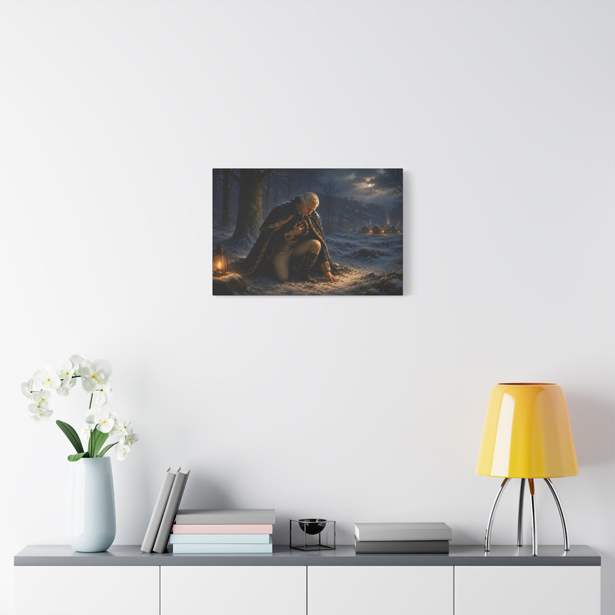“The Hand of Providence” Stretched Canvas Print - Our Story