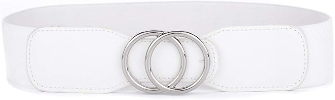 White Elastic Belt