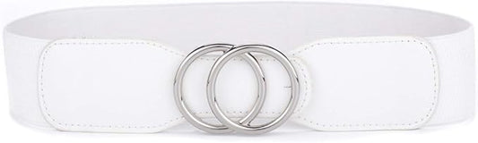 White Elastic Belt