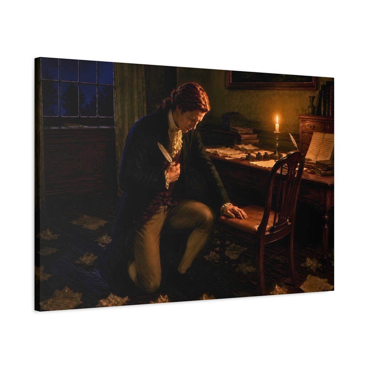 “Endowed By Their Creator” Stretched Canvas Print - Our Story