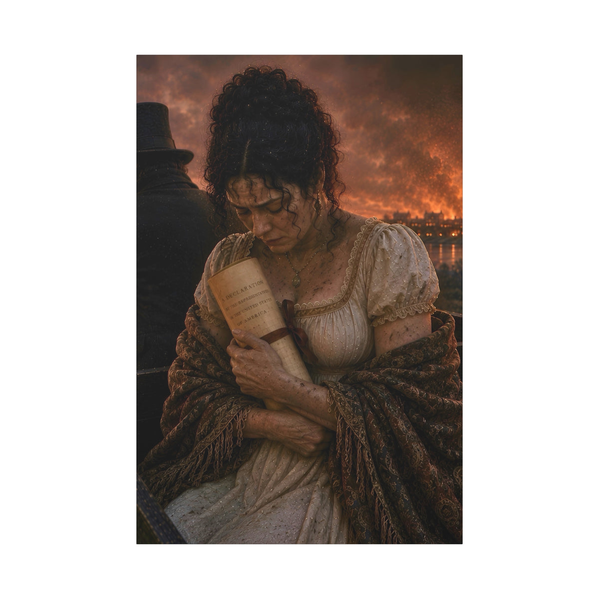 “We Hold These Truths” Vertical Stretched Canvas Print - Our Story