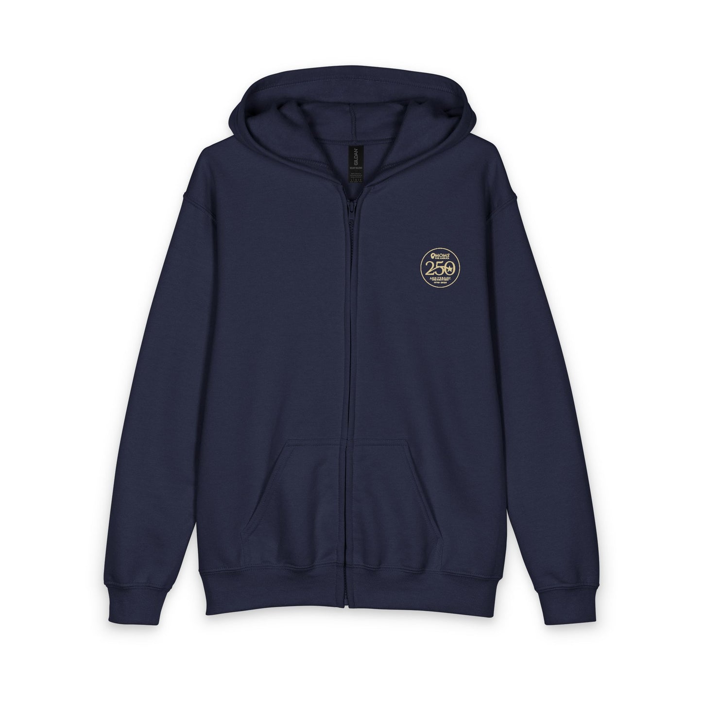 Youth Vintage Flag Zipped Hoodie - US 250