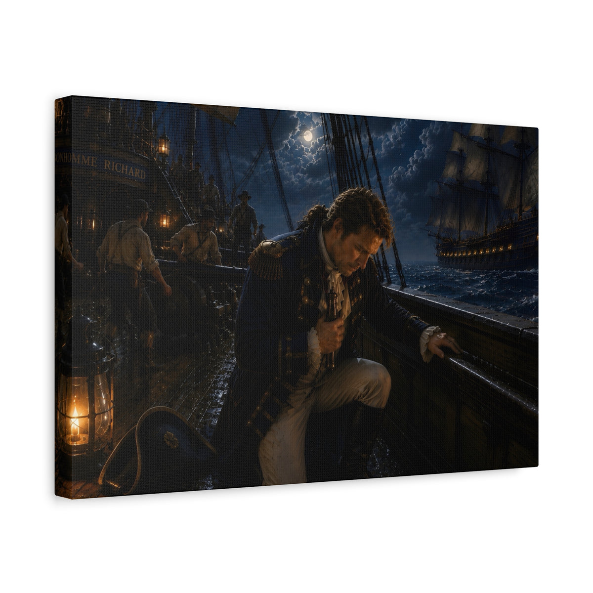 “Not Yet Begun” Stretched Canvas Print - Our Story