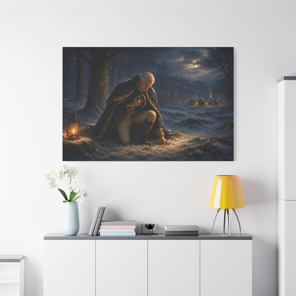“The Hand of Providence” Stretched Canvas Print - Our Story