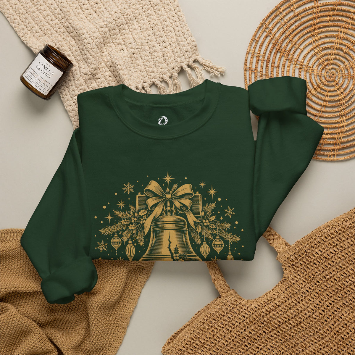 “Fa la la la Liberty” Crewneck Sweatshirt - MFA Christmas