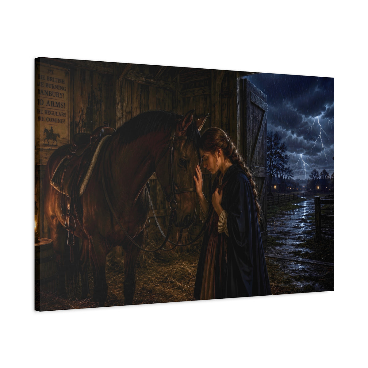 “I Can Ride” Stretched Canvas Print - Our Story