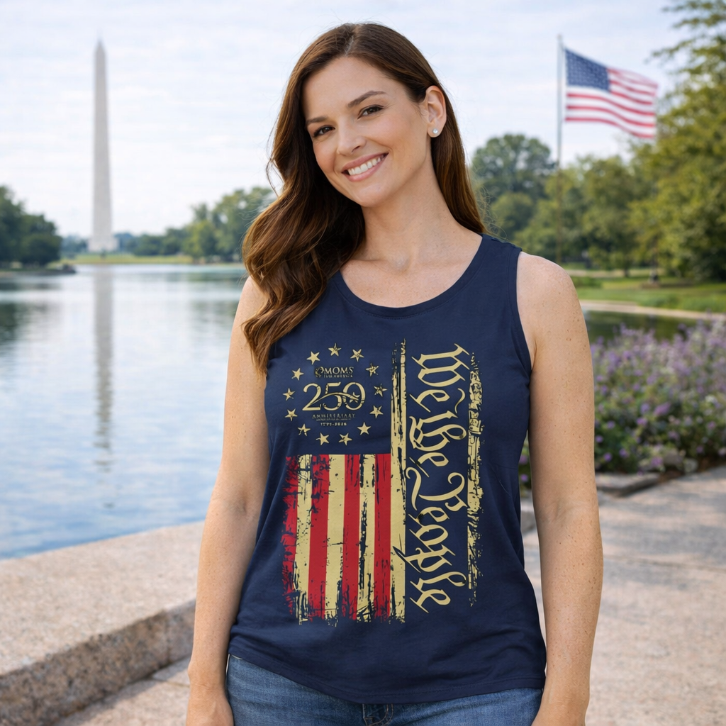 Patriotic "We the People" Tank Top — US 250