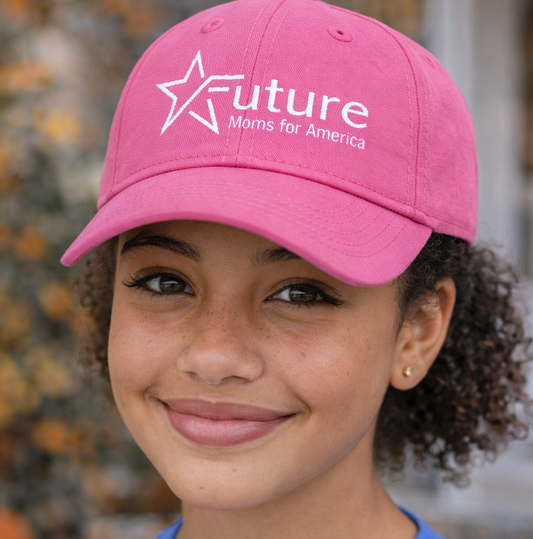 Future Moms for America Pigment-Dyed Cap with Fashion Undervisor (Embroidery)
