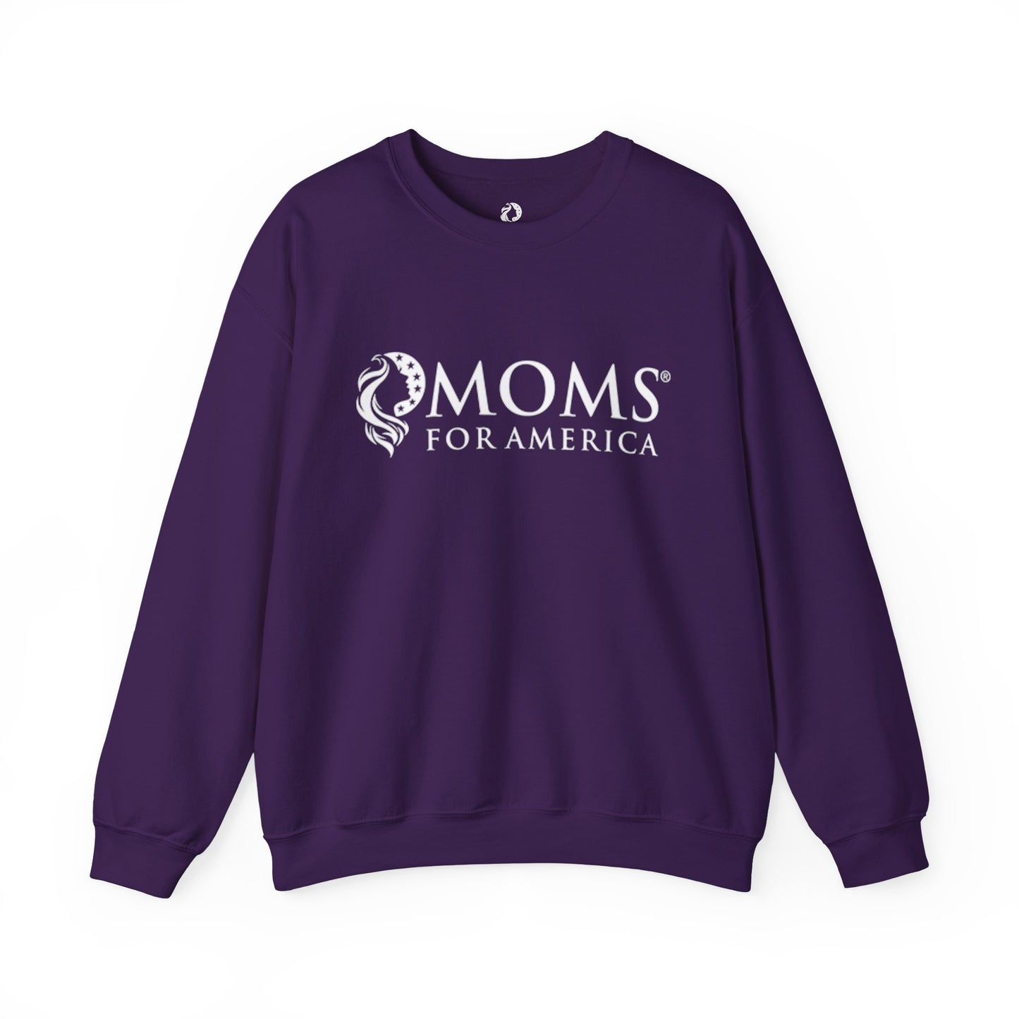 Crewneck Sweatshirt — "Moms for America"