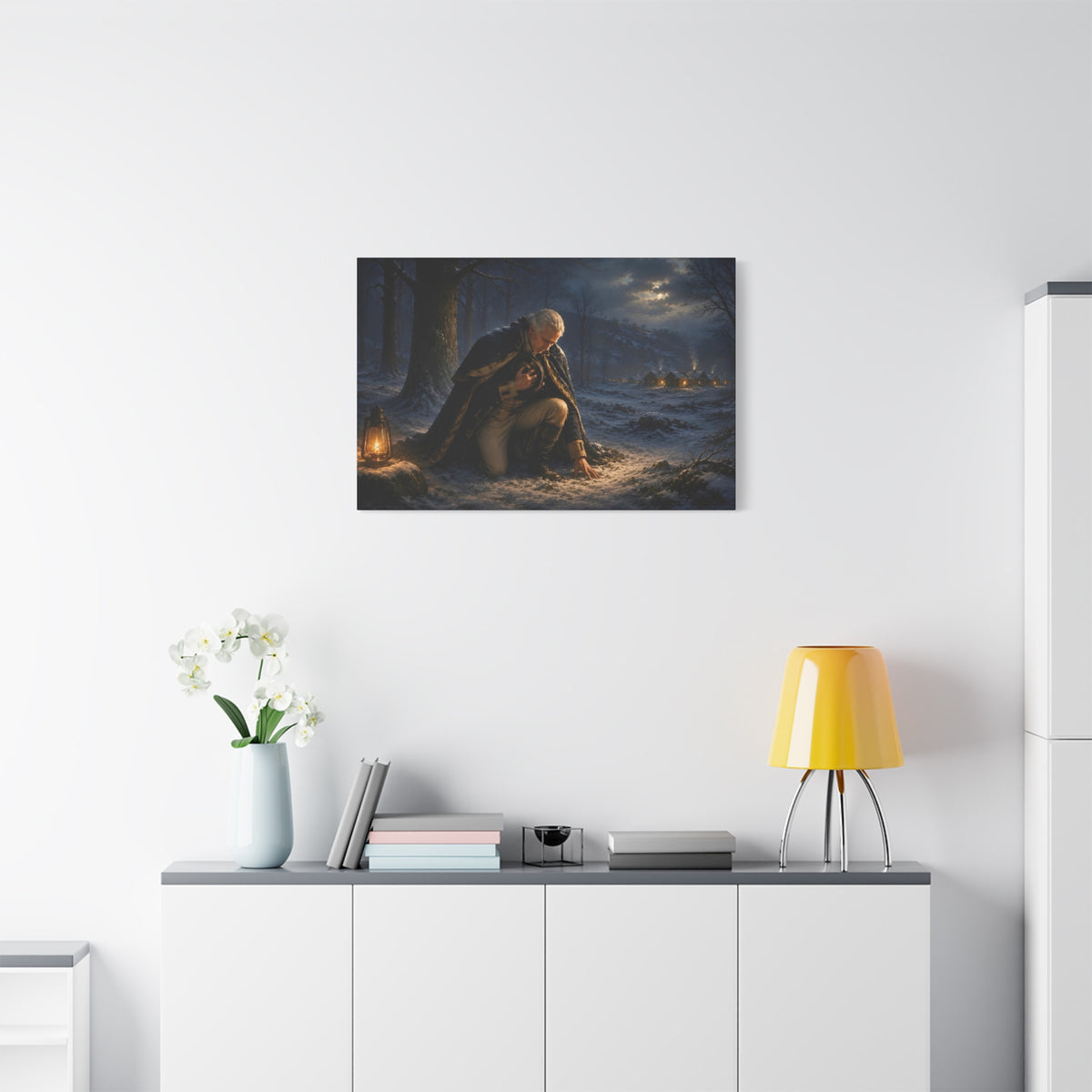 “The Hand of Providence” Stretched Canvas Print - Our Story