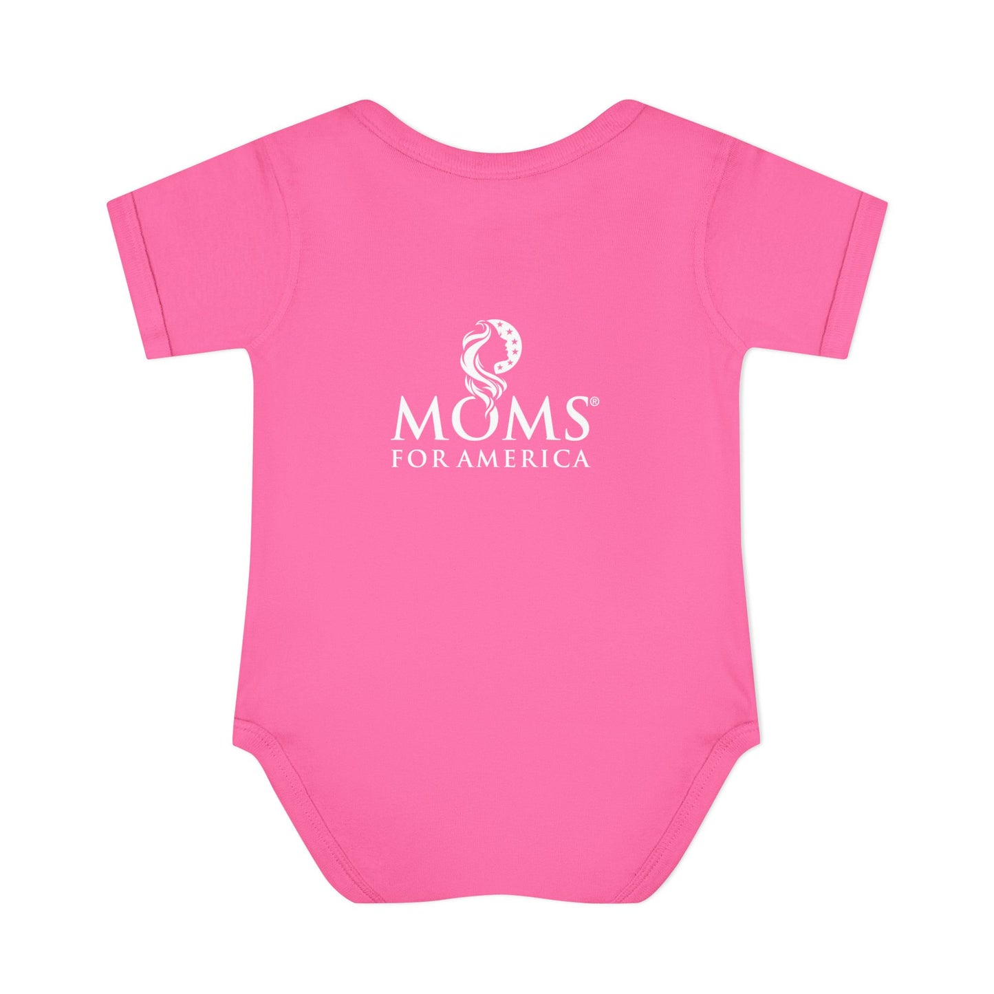 "Patriot" Baby Onesie with Moms for America Logo